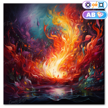 "Growing Flame" Diamond Painting Kit Craft-Ease™ (Multiple sizes)