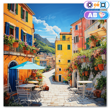 "Italy in the Summer" Diamond Painting Kit Craft-Ease™ (Multiple sizes)