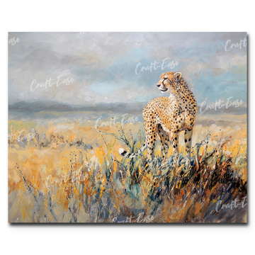 An image showing The Sentinal Cheetah By Penelope Hunter