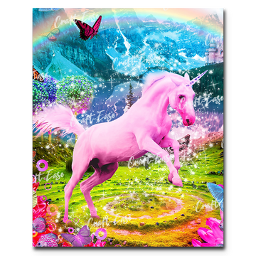 "Unicorn" Paint By Numbers Craft-Ease™ - Exclusive Series (50 x 40 cm) - Craft-Ease