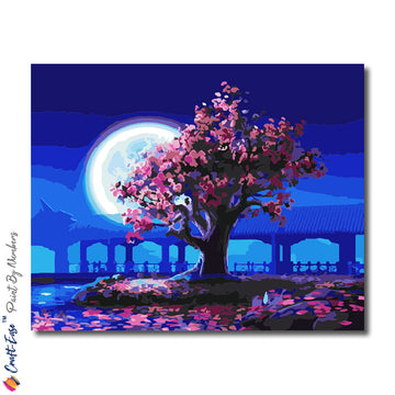 "All The Colors Of The Night" - Paint By Numbers Craft-Ease™ (40 x 50 cm) - Craft-Ease