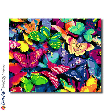 "Rainbow of Colors" - Paint By Numbers Craft-Ease™ (40 x 50 cm) - Craft-Ease