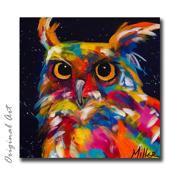 "Wise One" Craft-Ease™ Paint By Numbers - Exclusive Series (40 x 40 cm)