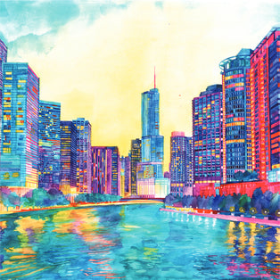 Maja Wronska - Chicago River