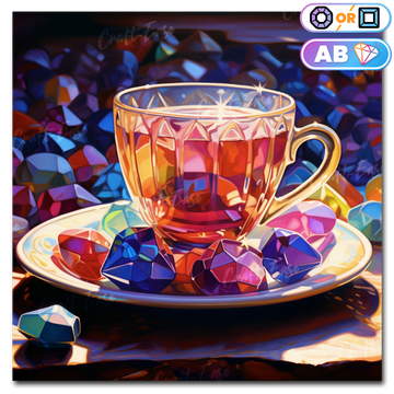 "A Cup of Gems" Craft-Ease AI Originals