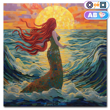 "Mermaid" Diamond Painting Kit Craft-Ease™ (Multiple sizes)