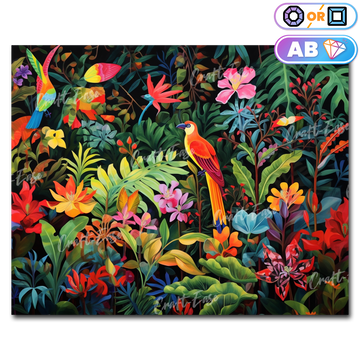 "Flora and Fauna" Diamond Painting Kit Craft-Ease™ (Multiple sizes)