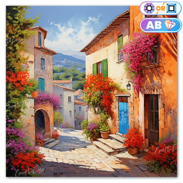 "Summer in Italy" Diamond Painting Kit Craft-Ease™ (Multiple sizes)