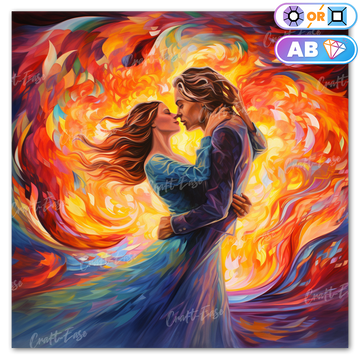 "Twin Flames" Diamond Painting Kit Craft-Ease™ (Multiple sizes)