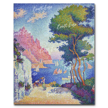 "Capo di Noli" Paint By Numbers Craft-Ease™ - The Classics (50 x 40 cm) - Craft-Ease