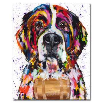 "St. Bernard" Craft-Ease™ Paint By Numbers - Exclusive Series (50 x 40 cm)