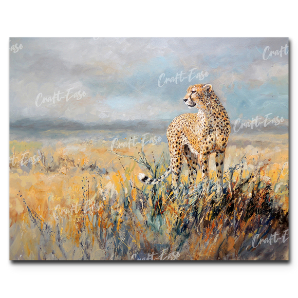 An image showing The Sentinal Cheetah By Penelope Hunter