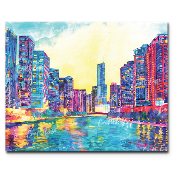 An image showing Chicago River By Maja Wronska