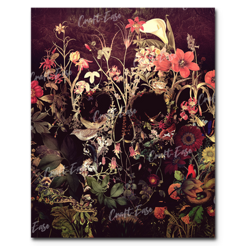 "Dark Bloom" Paint By Numbers Craft-Ease™ - Exclusive Series (50 x 40 cm) - Craft-Ease