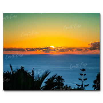 "Sunset Tenerife" Paint By Numbers Craft-Ease™  - Exclusive Series (40 x 50 cm) - Craft-Ease