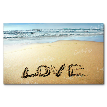 "Love" Paint By Numbers Craft-Ease™ - Exclusive Series (30 x 50 cm) - Craft-Ease