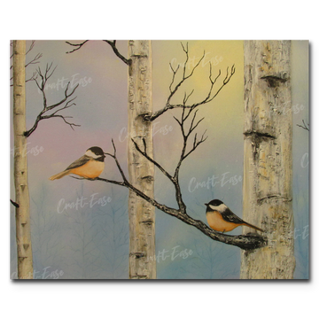An image showing Chickadees By Christine Cholowsky