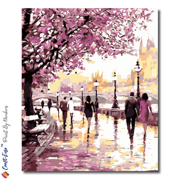 "On a Spring Afternoon" - Paint By Numbers Craft-Ease™  (50 x 40 cm) - Craft-Ease