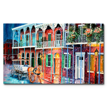 An image showing French Quarter Carriage By Diane Millsap