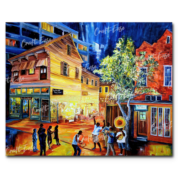 An image showing Frenchmen Street New Orleans By Diane Millsap