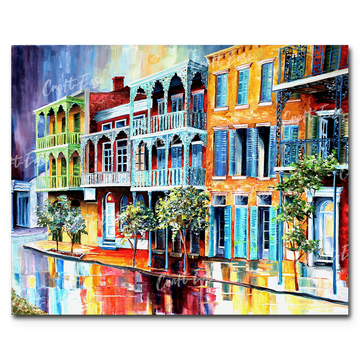 An image showing Rain in Old New Orleans By Diane Millsap