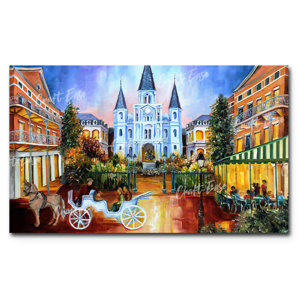 An image showing The Hours on Jackson Square By Diane Millsap