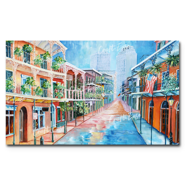 Peinture par numéros "Royal Street Blue" Craft-Ease™ (30 x 50 cm)