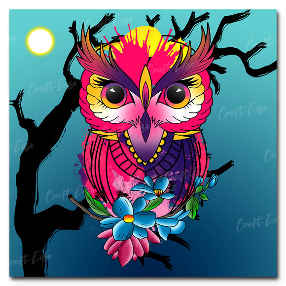 An image showing Owl in Colors By Mark Ashkenazi
