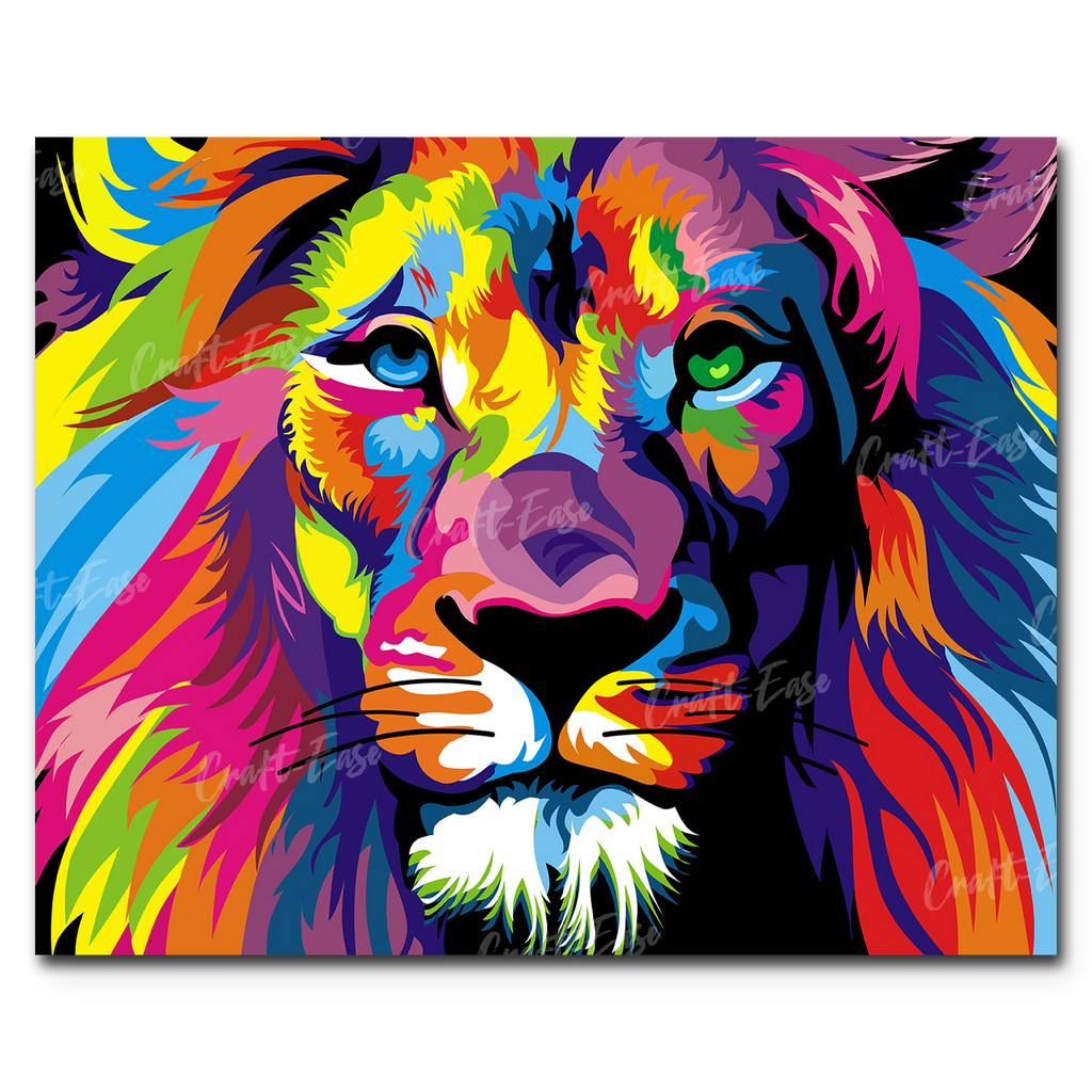 An image showing A Lion in Full Colors By Mark Ashkenazi