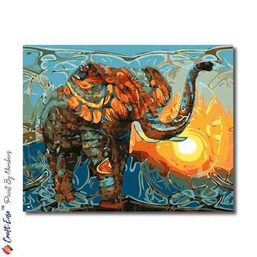 "Magnificent Sunrise" - Paint By Numbers Craft-Ease™ (40 x 50 cm) - Craft-Ease