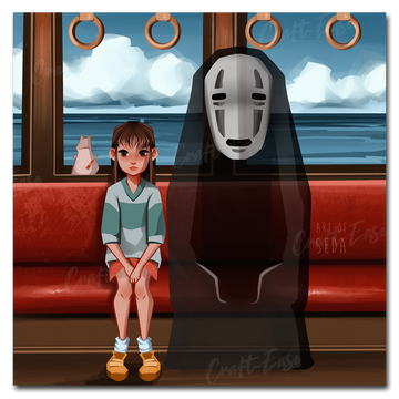 "Spirited Away" Paint By Numbers Craft-Ease™ (40 x 40 cm)