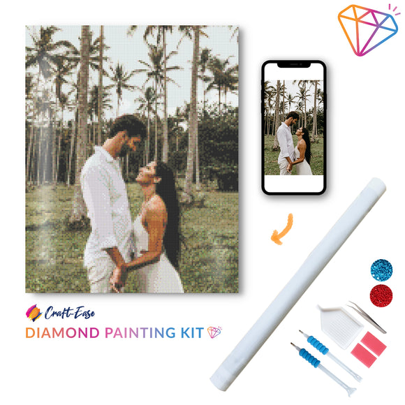 Welcome Friends Diamond Painting Kit - DIY – Diamond Painting Kits