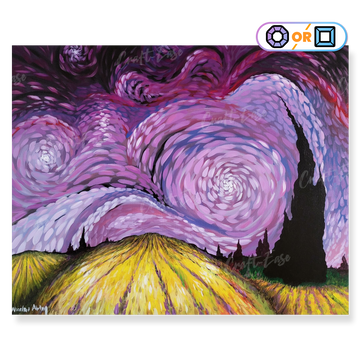 "Warped Fields" Diamond Painting Kit Craft-Ease™ (Multiple sizes)