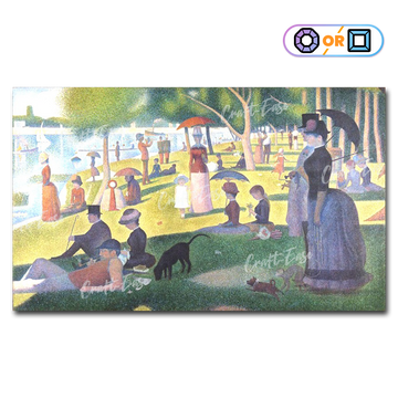 "A Sunday Afternoon on the Island of La Grande Jatte" Diamond Painting Kit Craft-Ease™ (Multiple sizes)