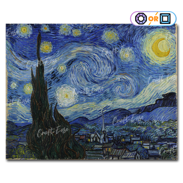 "The Starry Nights" Diamond Painting Kit Craft-Ease™ (Multiple sizes)